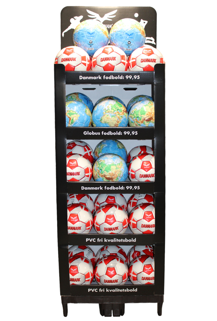 Guardian Globus / DK fodbolde 1/4 palle Display 32 Stk DESS575679